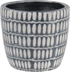 Kaspó Minimalist Zen átmérő 13, 5 cm sötétszürke (140411)