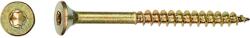LUX-TOOLS LUX süllyesztettfejű univerzális csavar TX-behajtás 4 mm x 40 mm 1000 db (471365)