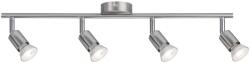 Paulmann Spotlight Carolina 4 x 10 W GU10 nikkel matt 230 V fém (304482)