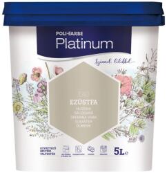 Poli - Farbe Platinum beltéri falfesték E 40 Ezüstfa matt 5 l (1010101033)