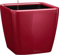 Lechuza Quadro Premium LS kaspó 43 cm x 43 cm x 40 cm skarlátvörös
