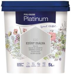  Poli - Farbe Platinum beltéri falfesték diszperziós Ezüst zsálya 5 l (1010101051)