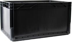Eurobox-System Eurobox-rendszer tömörfalú doboz 60 cm x 40 cm x 32 cm fekete (604032V-766)