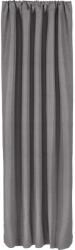 OBI függöny-szett bújtatóval 2 db 135 cm x 250 cm sötétszürke (140764)