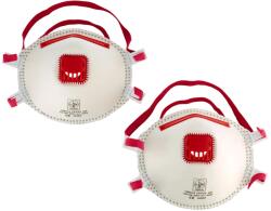 LUX-TOOLS LUX részecskeszűrő maszk FFP3 2 db (106015)