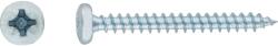 Félgömbfejű univerzális csavar PZ-behajtás 3 mm x 20 mm 80 darab (485851)