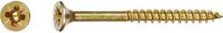 LUX-TOOLS LUX süllyesztettfejű univerzális csavar PZ-behajtás 4 mm x 45 mm 200 db (470368)