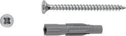LUX-TOOLS LUX univerzális dübel csavarokkal 6 mm x 33 mm 10 darab (485058)