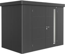Biohort Neo szerszámos ház kétszárnyú ajtó 1C sötétszürke-metál