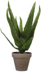 MICA Decorations Aloe Vera művirág Stan cserépben 16 cm x 30 cm zöld