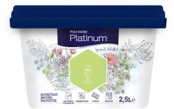  Poli - Farbe Platinum beltéri falfesték diszperziós S40 Sás matt 2, 5 l (30101095)