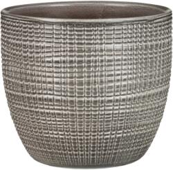 Scheurich 866 kaspó átmérője 12 cm szürke (59069)