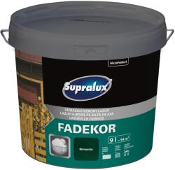Supralux Fadekor vékonyrétegű lazúr vizes bázisú mohazöld 9 l (5255147)