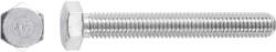LUX-TOOLS LUX gépcsavar M6 x 80 mm horganyzott végigmenetes 100 db (482123)