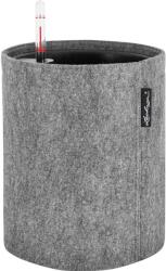 Lechuza Trendcover kaspó 23 Felt Dark natural 23 cm átmérő