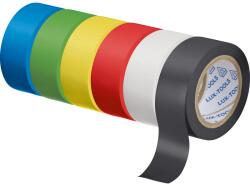 LUX-TOOLS LUX szigetelőszalag-készlet 6 x 4, 5 m x 15 mm (535815)