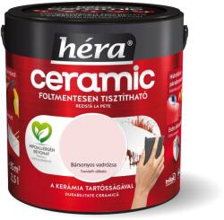 Héra Ceramic beltéri falfesték bársonyos vadrózsa 2, 5 l
