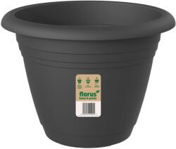 Florus Fiore Alessia cserép átmérője 45 cm antracit (1000515)