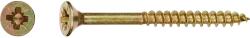 LUX-TOOLS LUX süllyesztettfejű univ. csavar PZ-behajt. 4 mm x 40 mm 1000 darab (470365)