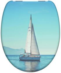  SAILING duroplaszt WC-ülőke leeresztő automatikával (82148)