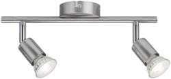 Paulmann Spotlight Carolina 2 x 10 W GU10 nikkel matt 230 V fém (304480)