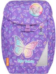 Tiger Family Ghiozdan neechipat Eggie, Tiger Family, motiv Butterflies & Rainbows