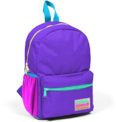 Coral High Ghiozdan cu 2 compartimente, Coral High, mov