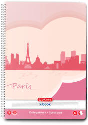 Herlitz Caiet dictando cu spirala Herlitz, A4, 70 file, Economic