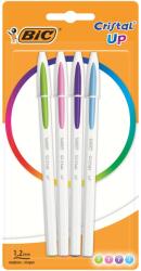 BIC Set 4 pixuri, Bic, Cristal Up Fun, 1.2 mm