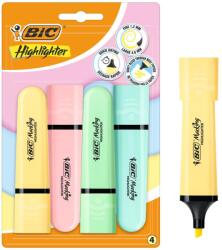 BIC Set 4 evidentiatoare cu varf modular, Bic, Pastel