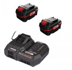 PARKSIDE Performance PLGS 2012 A1 X20V 300W Smart akkutöltő + 2 x PAP 20 B3 20V 4Ah X20 dupla akkus csomag (Parkside_Performance_PLGS2010A1_PAP20B3_dupla)