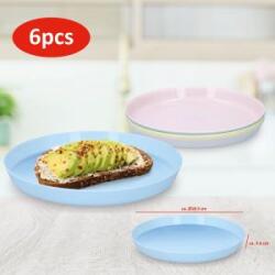  Alpina Tányér szett 6 db 18, 5*2, 5 cm vegyes szín műanyag 871125247517 Kifutó termék! (871125247517)