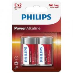 Philips Power Alkaline C elem 2 db PH-PA-C-B2 (PH-PA-C-B2)
