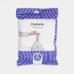 Brabantia Szemeteszsák 15 literes szemeteshez adagoló csomag 40 db "D" 138164 Kifutó termék! (180638)