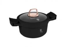 Berlinger Haus Lábas fedővel 24 cm tapadásmentes bevonattal Black Rose Collection BH/1457 (BH/1457)
