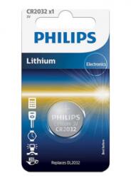 Philips Lithium CR2032 3V 1 db PH-CR2032-B6 (PH-CR2032-B6)