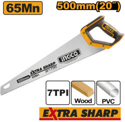 INGCO Rókafarkú fűrész 500 mm / 7TPI INGCO (HHAS08500) (HHAS08500)