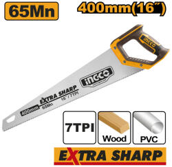 INGCO Rókafarkú fűrész 400 mm/7 TPI (HHAS15400) - agrotools