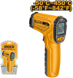 INGCO Lézeres hőmérő -50°C +450°C INGCO (HIT0155028) (HIT0155028)