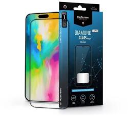 MyScreen MSP MD9228 DGLFG iPhone 16 Pro Max 2.5D 9H fekete üveg kijelzővédő (MS238304) - officedepot