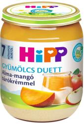 Hipp Bébiétel Alma- Mangó- Túrókrém Ízesítéssel 7 Hónapos Kortól - 160 g