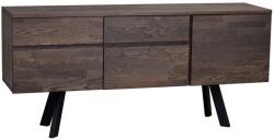 Rowico Home Sötétbarna tölgy komód ROWICO FRED 170 x 42 cm (RO-117431)