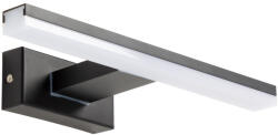Kave Home Fekete fém fali lámpa Kave Home Vissia 30 cm (LF-AA6447R01)