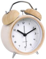 Present Time Fehér fa ébresztőóra harang (KA5660WH)