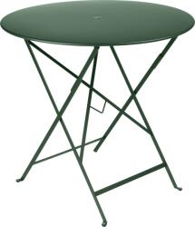 Fermob Sötétzöld fém összecsukható asztal Fermob Bistro Ø 77 cm (FB-0233-02)