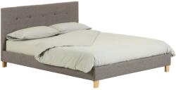 Kave Home Szürke szövet ágy Kave Home Natuse 150 x 190 cm (LF-D187PK03)