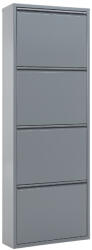 Kave Home Szürke fém cipőtartó Kave Home 136 cm-től (LF-AA4026R03)