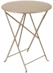 Fermob Szerecsendió szürke fém összecsukható asztal Fermob Bistro Ø 60 cm (FB-0245-14)