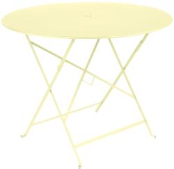 Fermob Citromsárga fém összecsukható asztal Fermob Bistro Ø 96 cm (FB-0235-A6)
