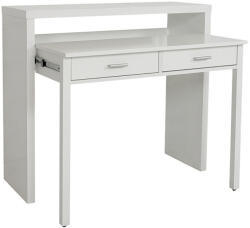 Woodman Fehér munkaasztal Woodman Konzol I. 100x36 cm (109017208082)